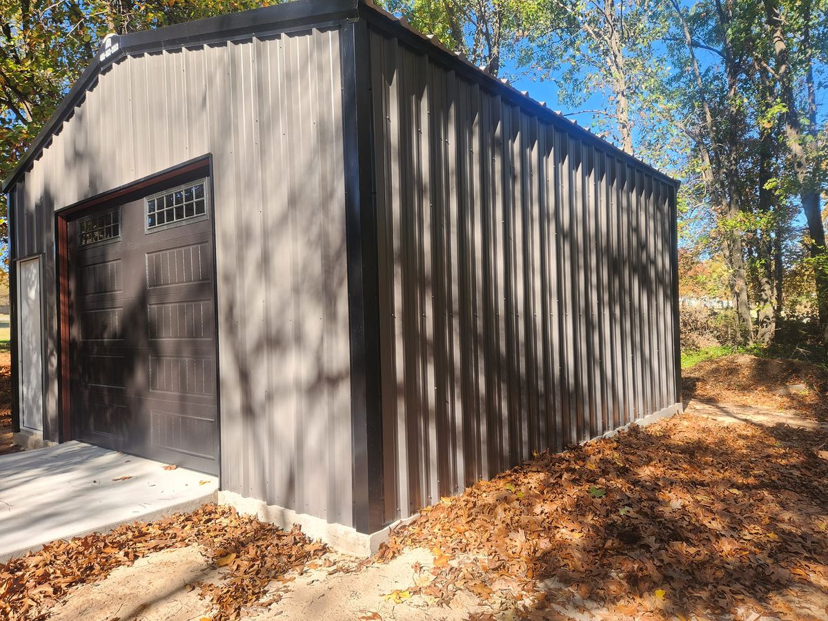 Oklahoma Commercial Steel Buildings (warehouses, agricultural, aviation, strip malls) for A-N-H Construction LLC in Oklahoma City, OK