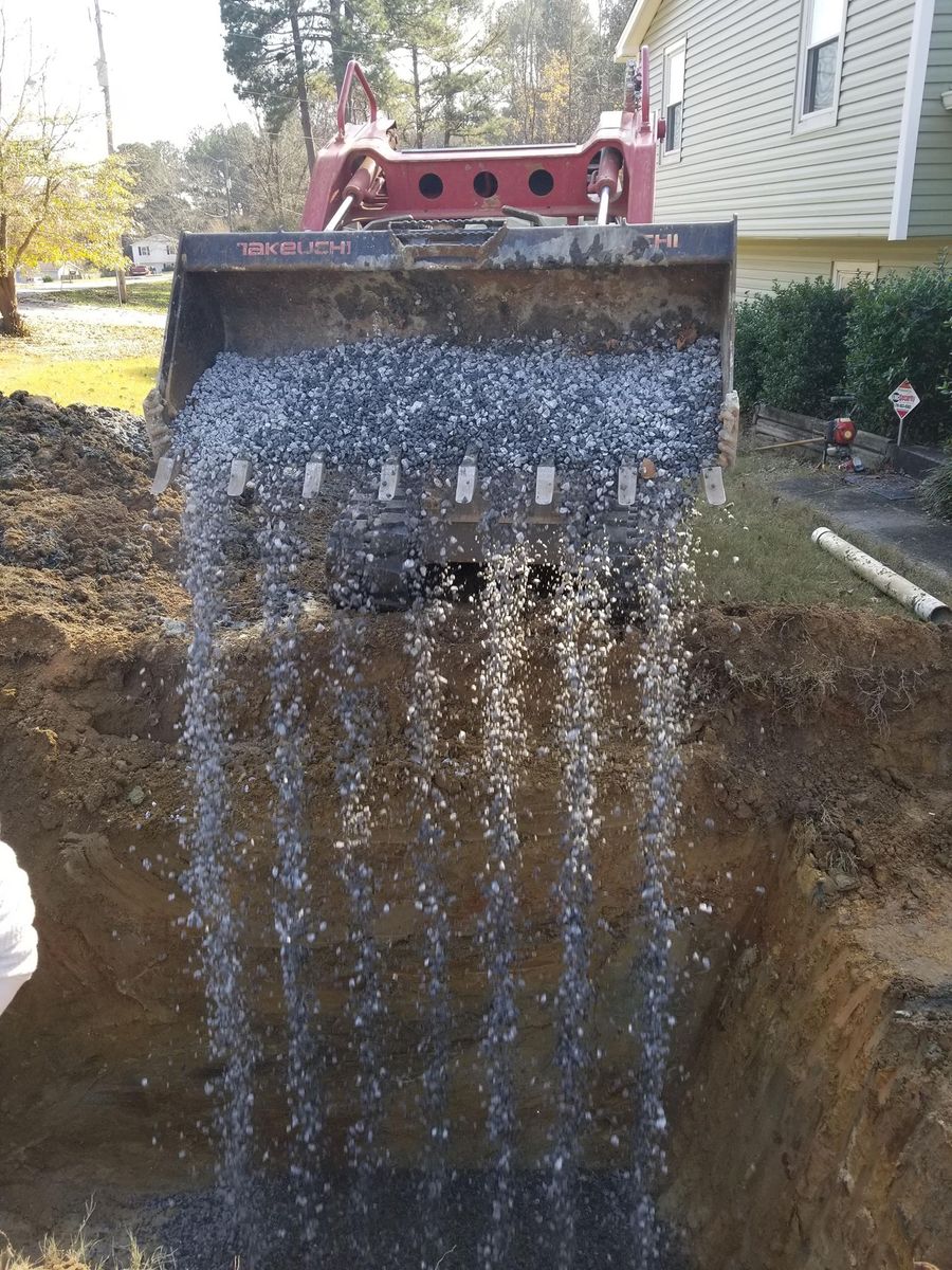 Site Prep for Septic & Sewer Solutions in Buford, GA