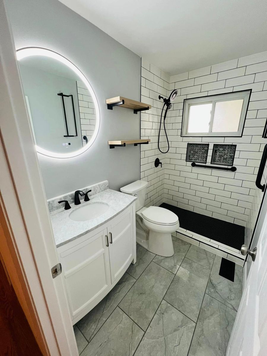 Bathroom Renovation for Riveras Contracting in Beavercreek, OH