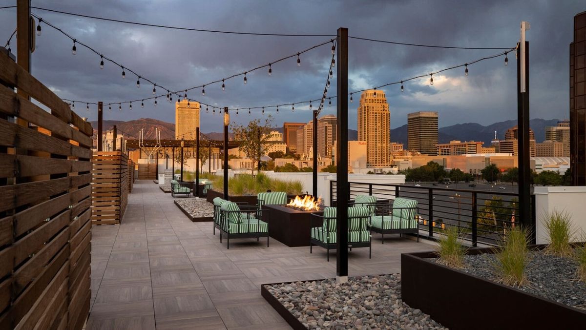 Rooftop Living Spaces for Live Living NYC in New York, NY