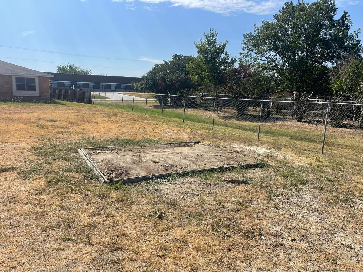 demolition for CrossCut in Kempner, TX