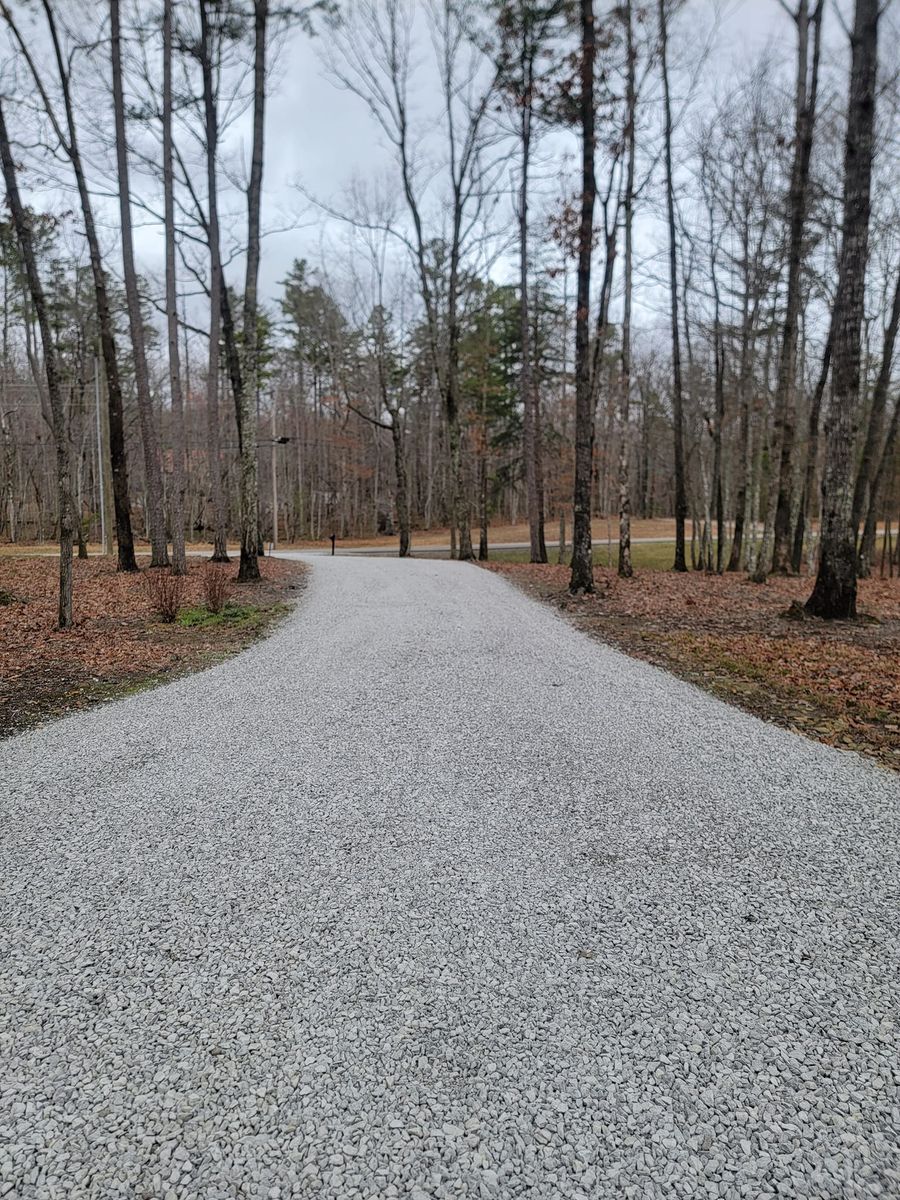 Roadbeds for Troyer's Excavation in Monterey, TN