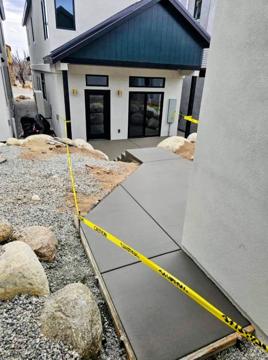 Concrete for Keith Alan Peterson Home Innovation LLC in Buena Vista, CO