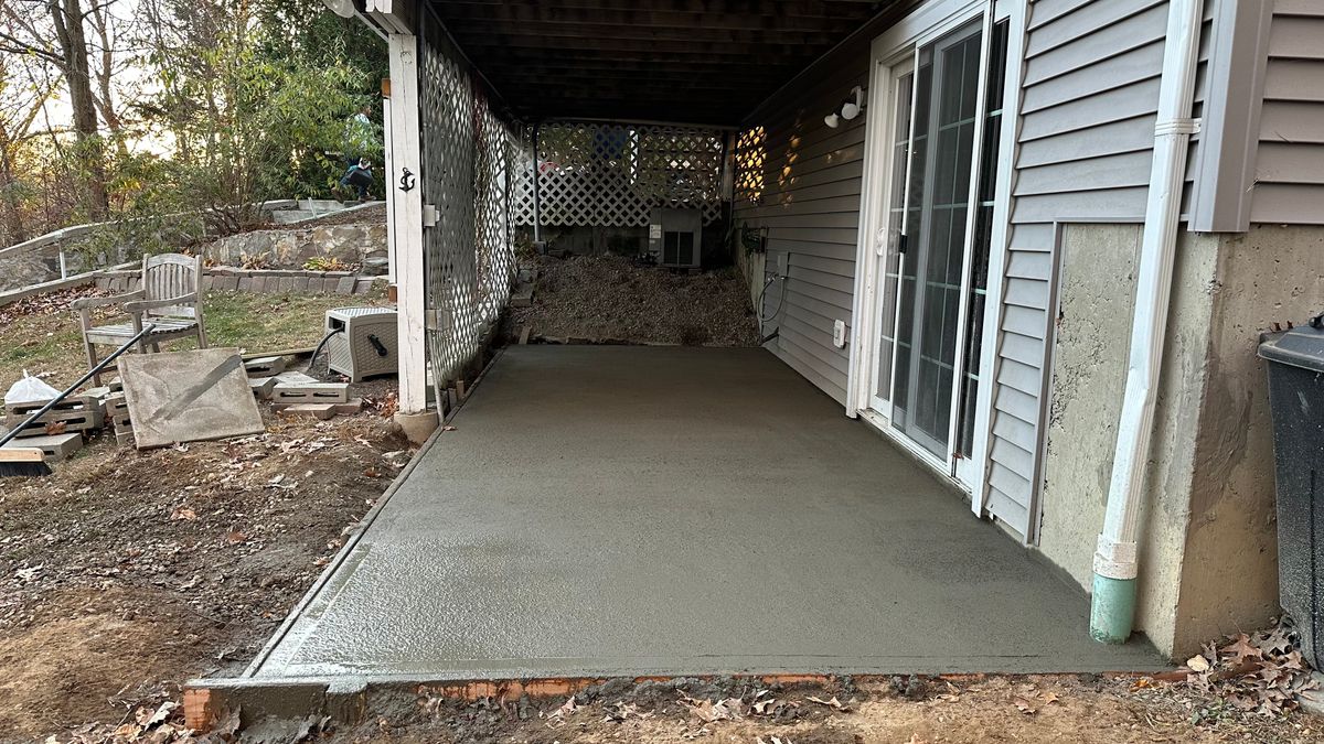 Concrete for Greenscaping & Masonry LLC in Bethel, CT