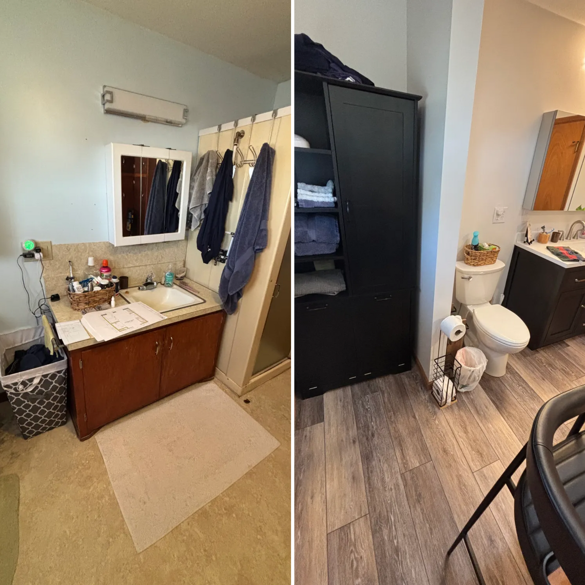 Bathroom Renovation for Zimmer Construction & Remodeling in WaKeeney, KS