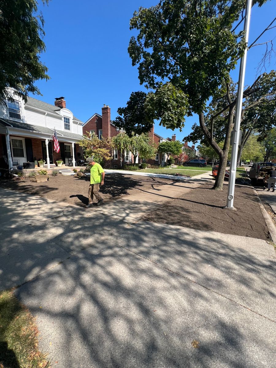 Sod Installation for Alltimate Outdoor Services in Warren, MI