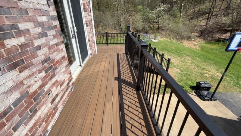 Deck & Patio Installation for Dahntahn Construction in Pittsburgh, PA