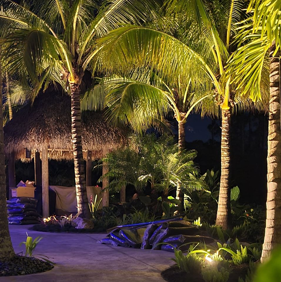 Landscape Lighting for Natural View Landscape, Inc.  in Loxahatchee, FL