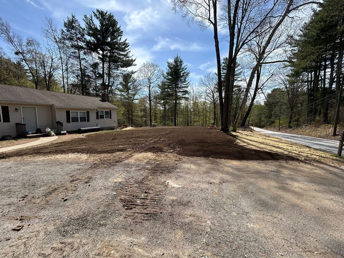 Site Grading for JAD Excavating LLC in Goshen, CT