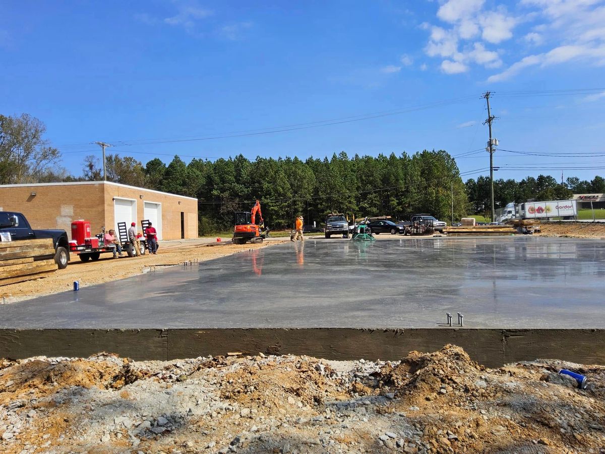 Concrete for T&J Concrete in Anderson, SC