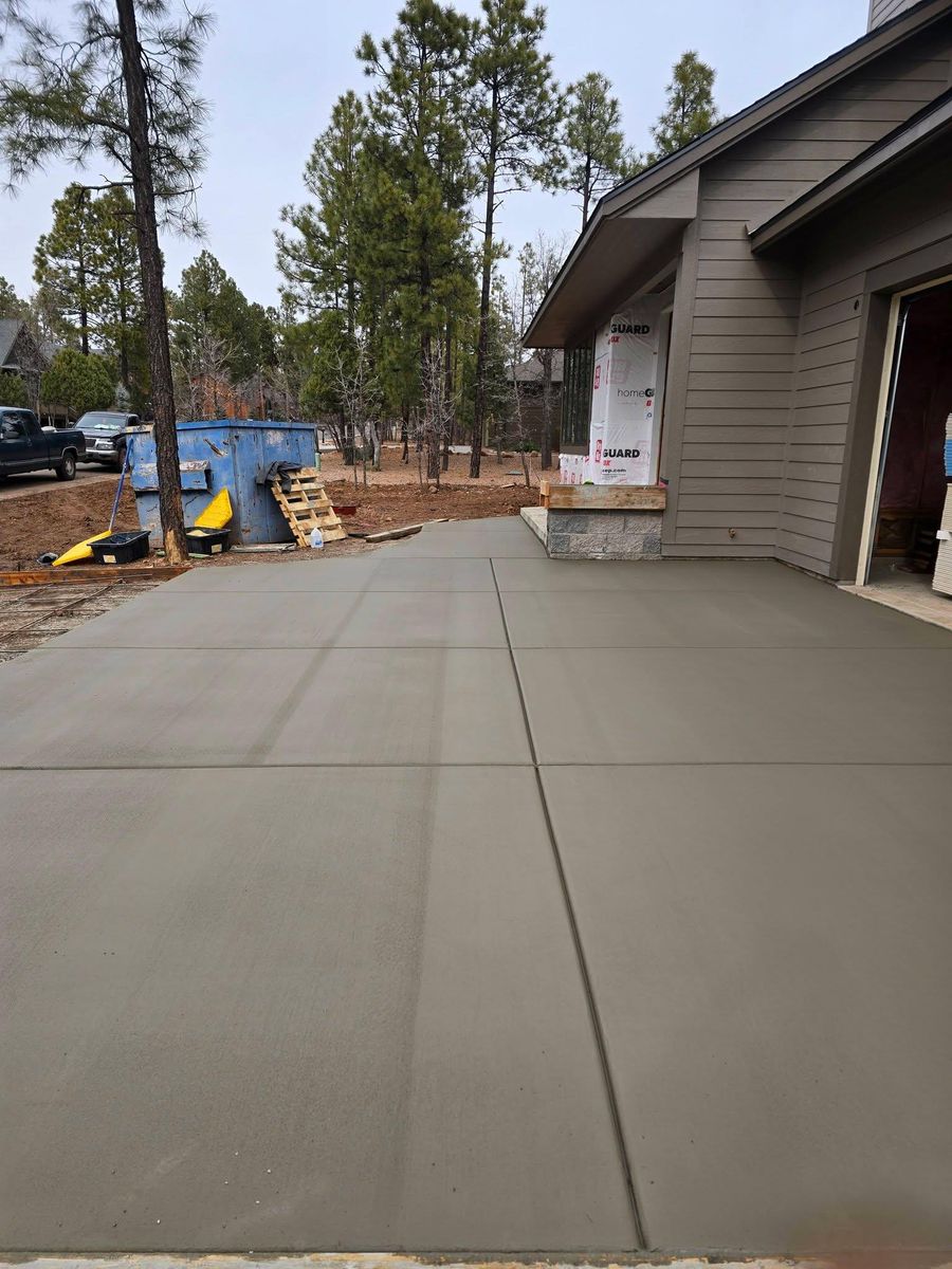 Concrete Foundations for Diamond Dust Concrete in Show Low, AZ