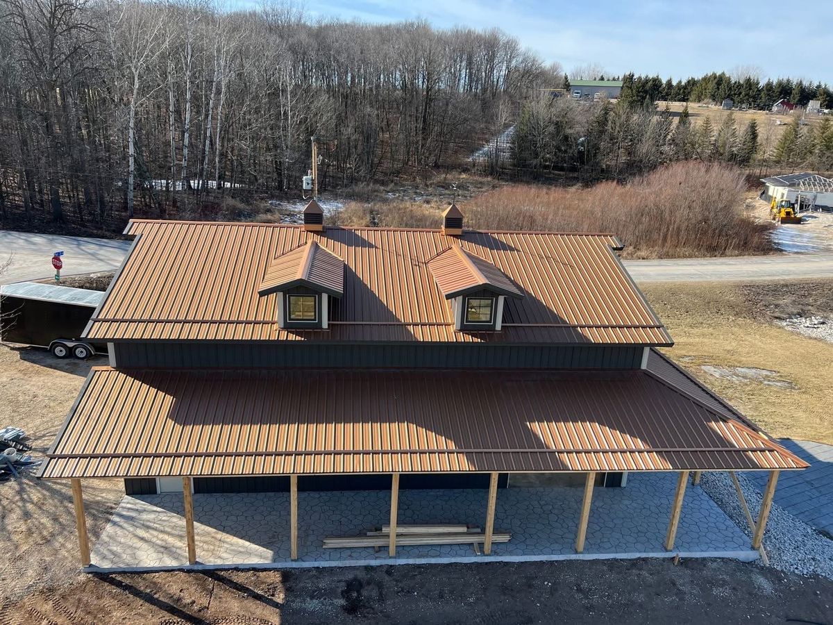 Pole Barn Construction for Lake Ridge Construction LLC in Kiel, WI