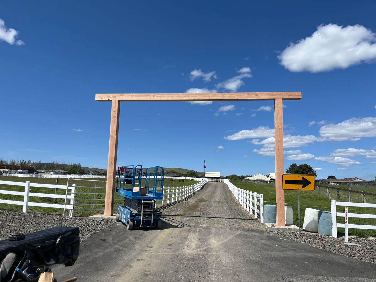 Pole Building for Osborn Construction & Design in Grandview, WA