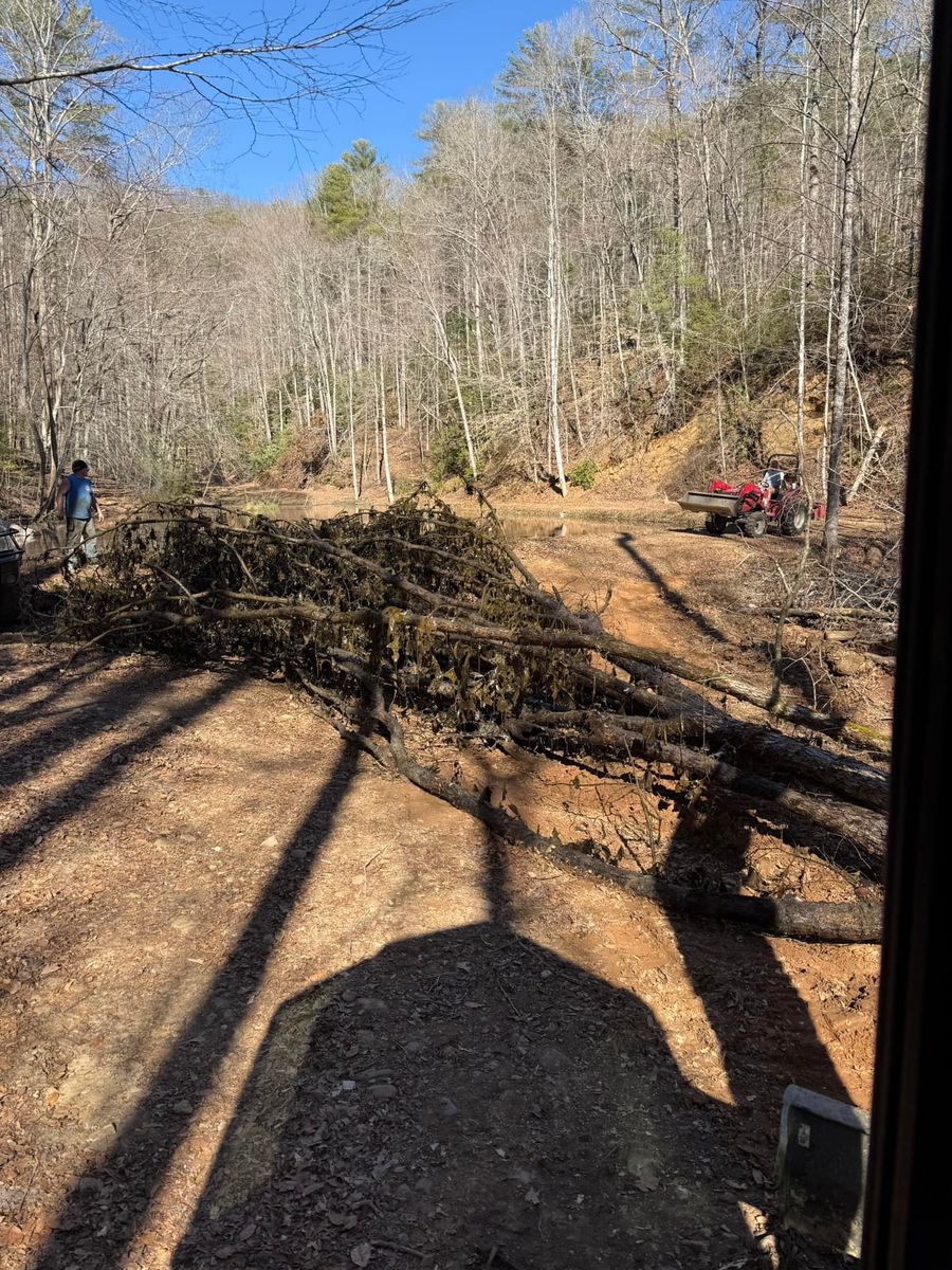 Site Preparation for OCD Landworks in Lenoir, NC