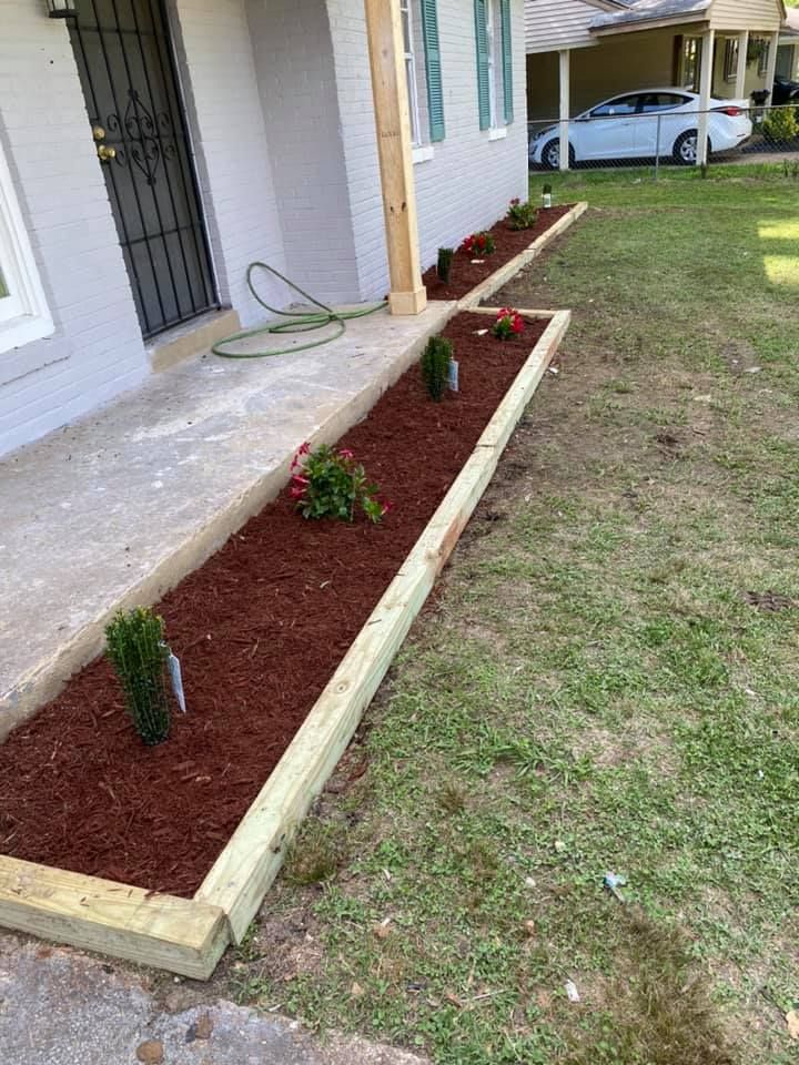 Mulch Installation for Kingdom Landscaping in Memphis, TN