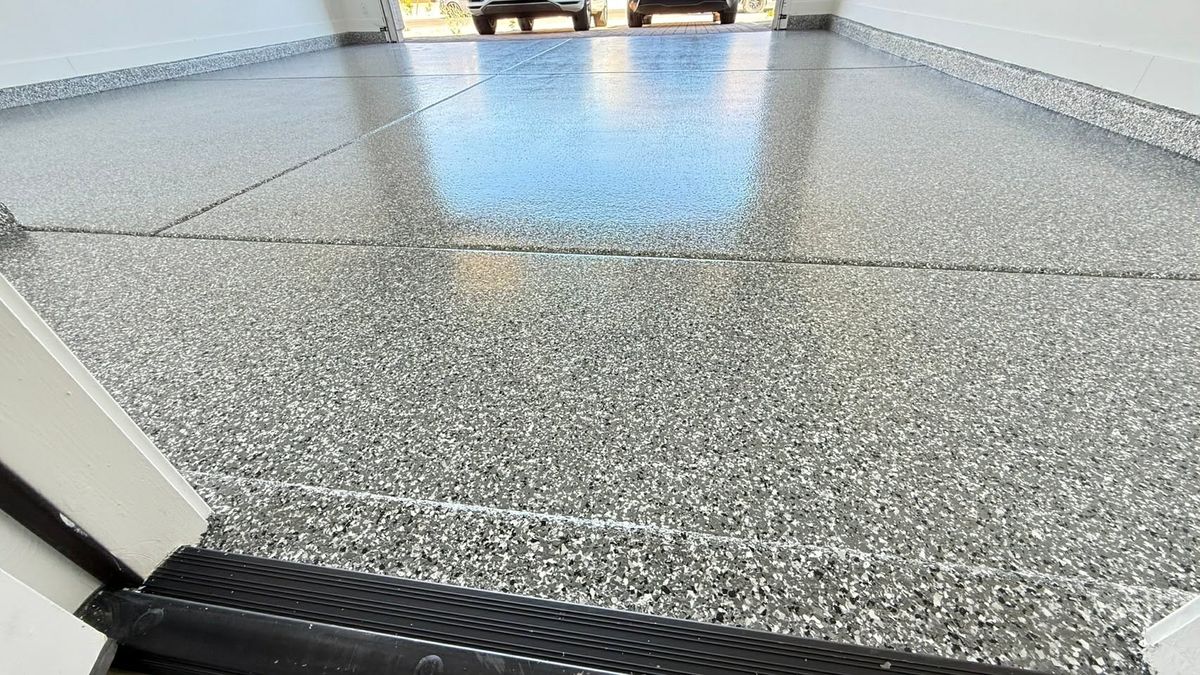 Epoxy Garage Coatings for PRYME EPOXY LLC in Mayer, AZ