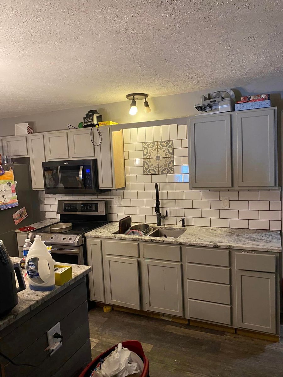 Kitchen Renovation for Shepherd’s Repairs N’ Installs in Campbellsburg, IN