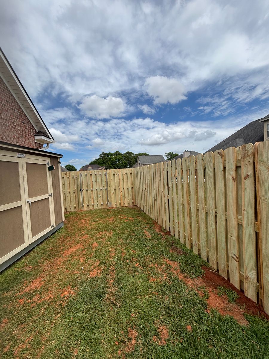 Fence Installation for Jaguar Fence in Mobile, AL