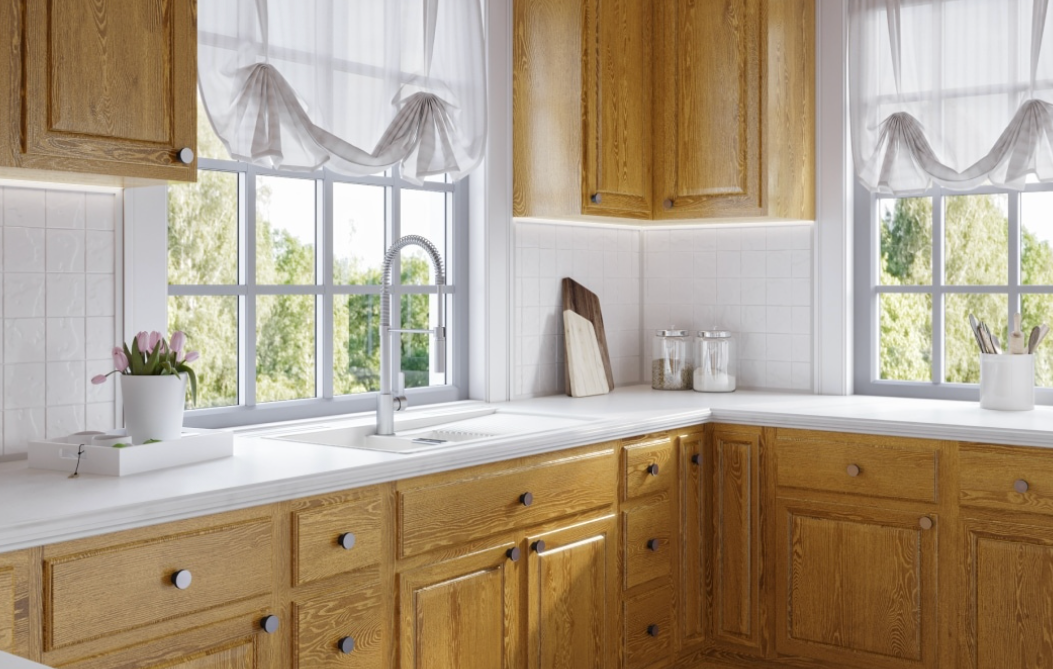 Country Cabinets for Cutting Edge Kitchen Cabinets LLC  in Hollis, NY