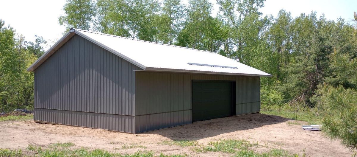 Post Frame Buildings for WEISS Construction LLC in Brainerd, Minnesota