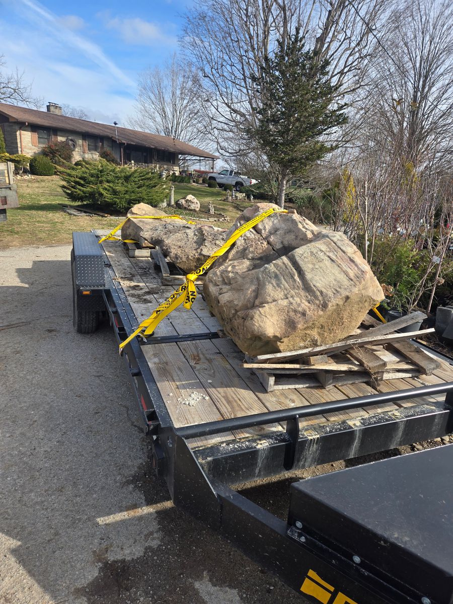 Stone Wall Installation for Lafollette Mulch, Stone and Lawn Care in La Follette, TN