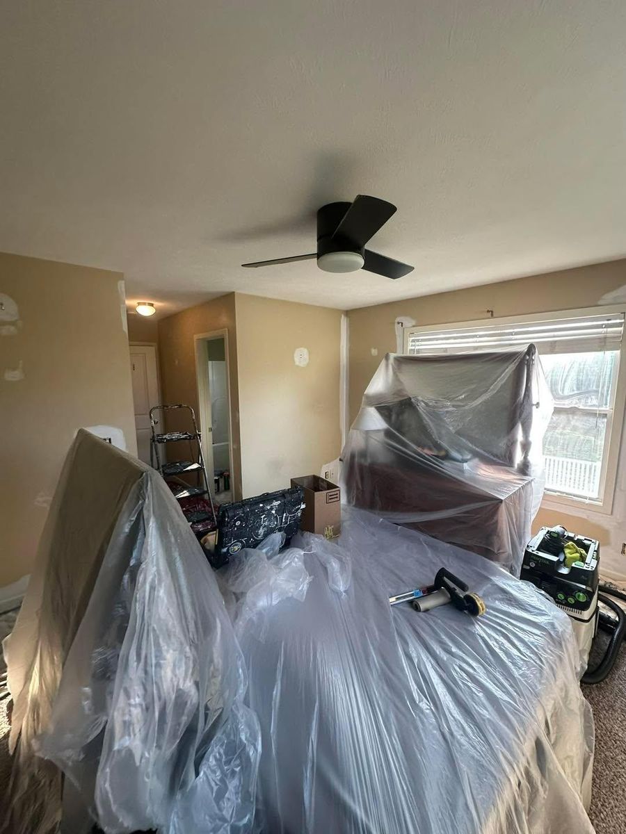 Staining for Matt Meranda Painting in Grand Rapids, MI