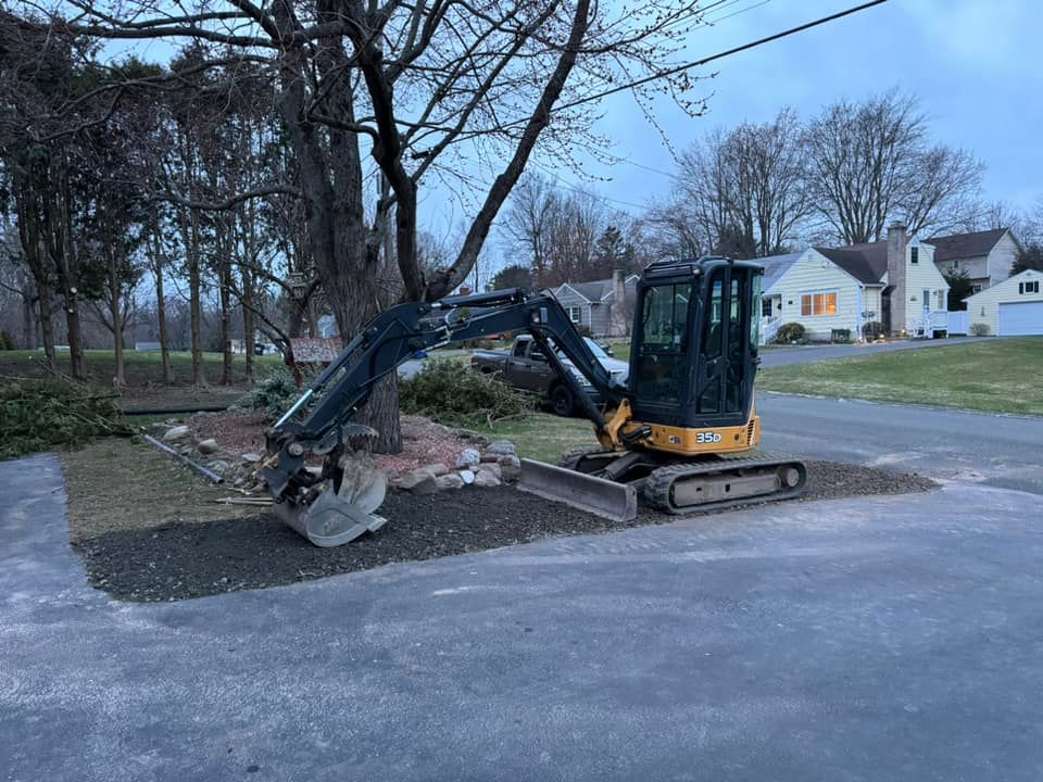 Excavation & Grading for Lennon Land Management in Suffield, CT