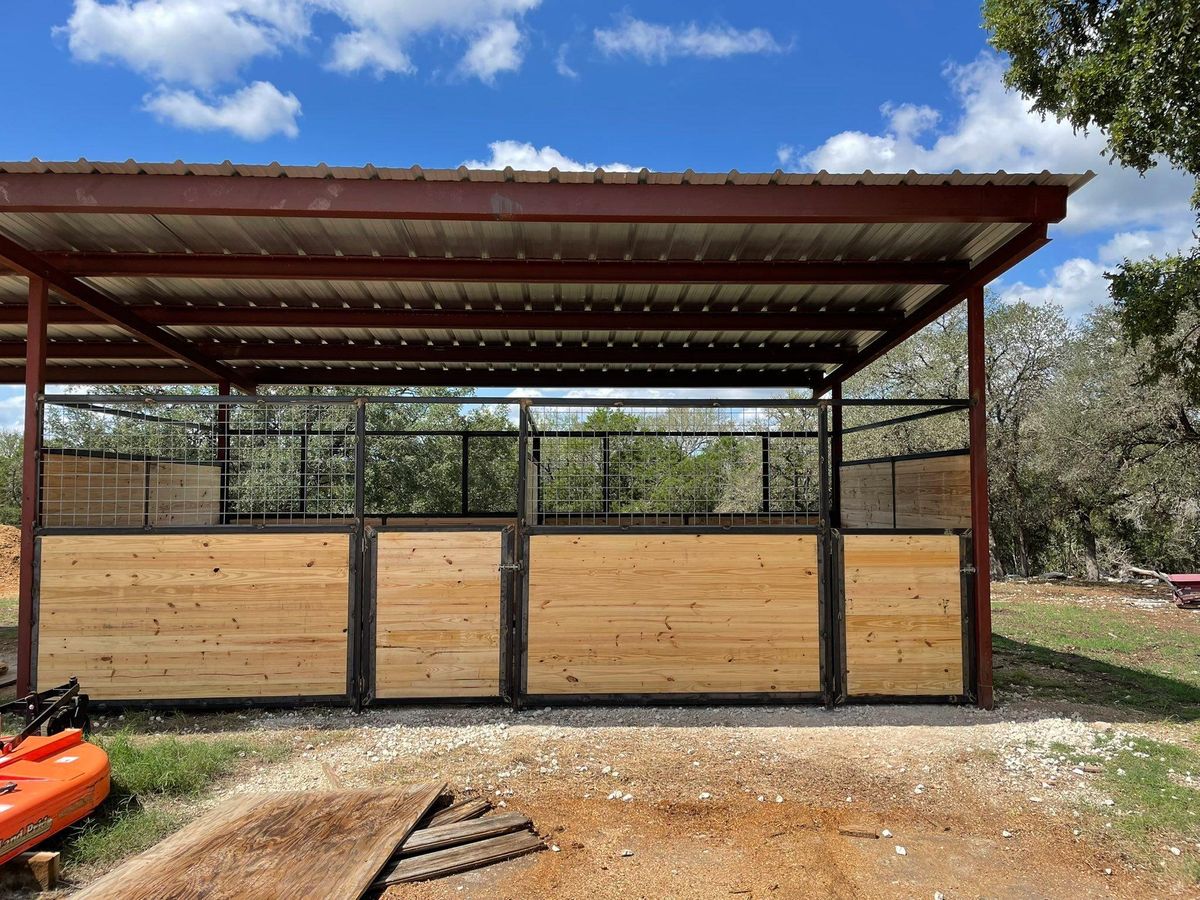 Barndominium Construction for Ryan Bohnert Innovations in Comfort, TX