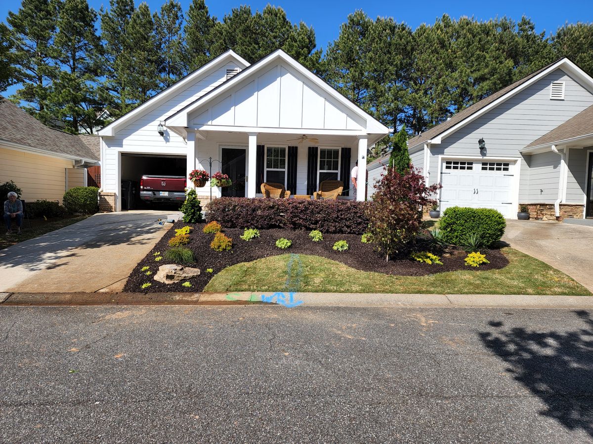 Landscape Design & Installation for Fusion Contracting in North Georgia, GA