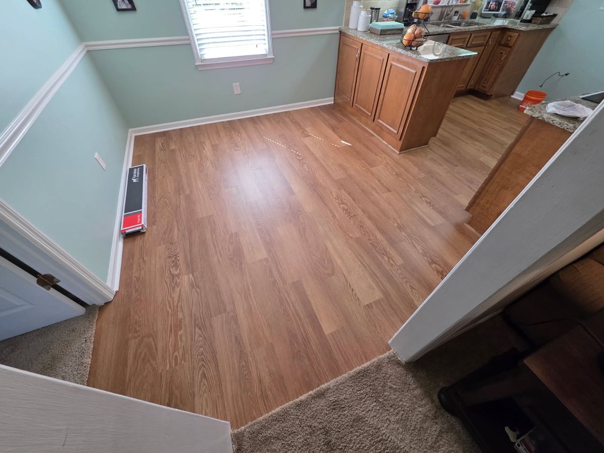 Flooring Removal for RAL Construction LLC in Lee County, AL