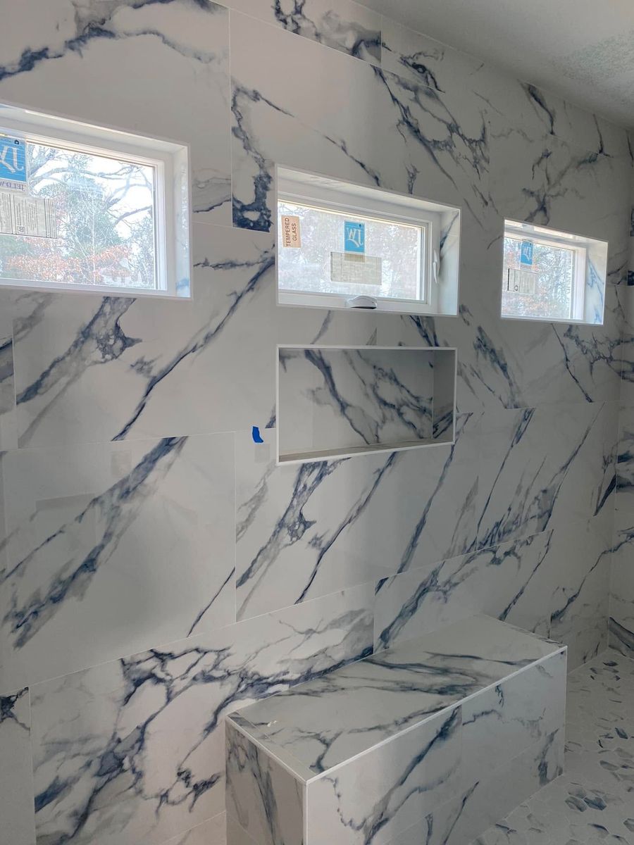 Bathroom Tiling Installation for Harris Tile and Stone in Tyler, TX