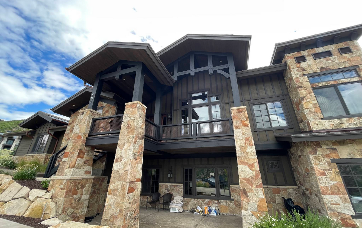 Exterior House Painting for In Town Painting LLC in Park City, UT