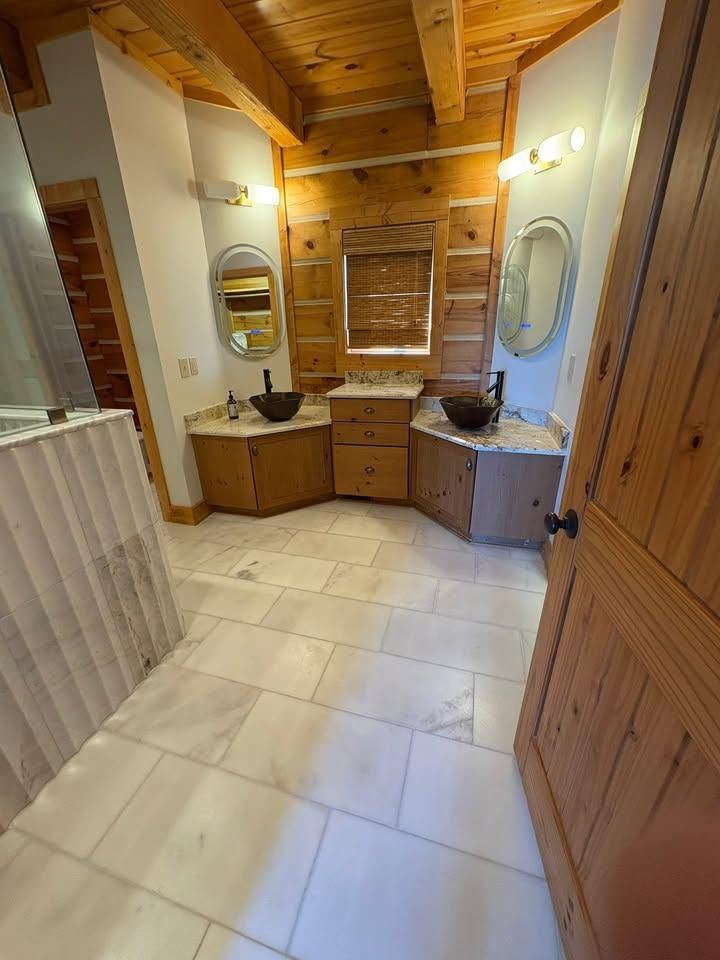 Bathroom Remodels for Rush Construction LLC in Boone, NC