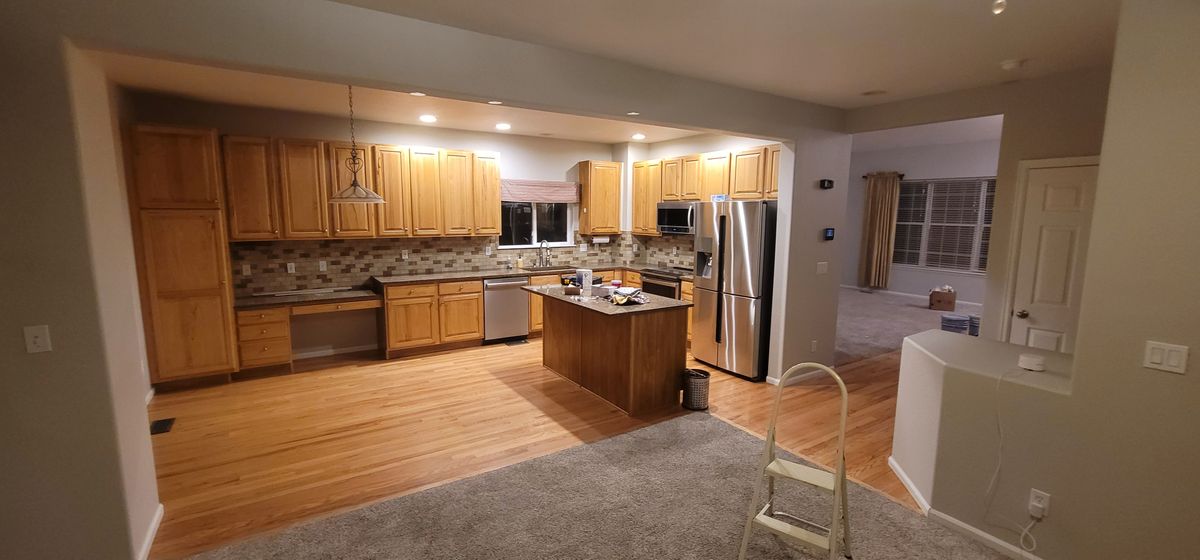 Kitchen Cabinet Refinishing for Outlaw Painting in Loveland, CO