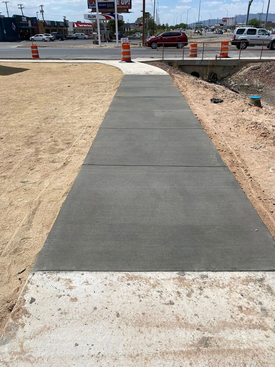 Concrete for JEC Enterprises Inc in El Paso, TX