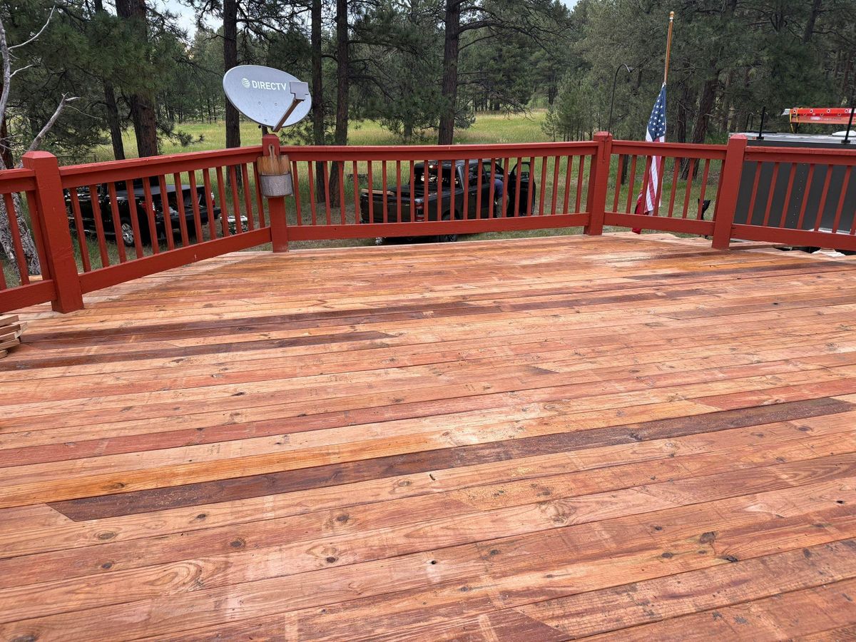 Deck & Patio Installation for Arnett Front Range Construction in Elizabeth, CO
