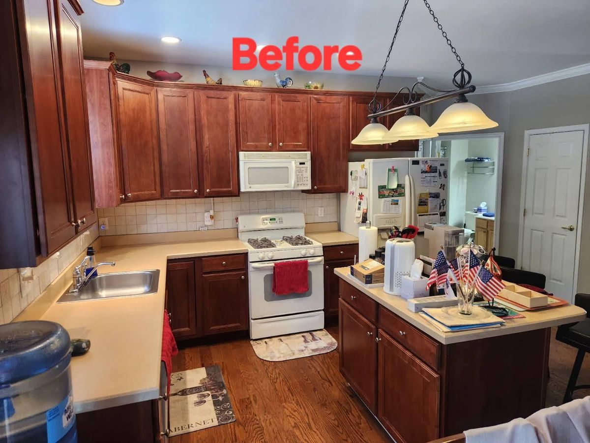 Kitchen and Cabinet Refinishing for J-MARKS Custom Painting in Deptford Township, NJ
