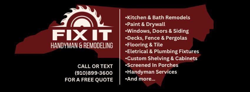 Windows for Fix It Handyman & Remodeling in Rocky Point, NC