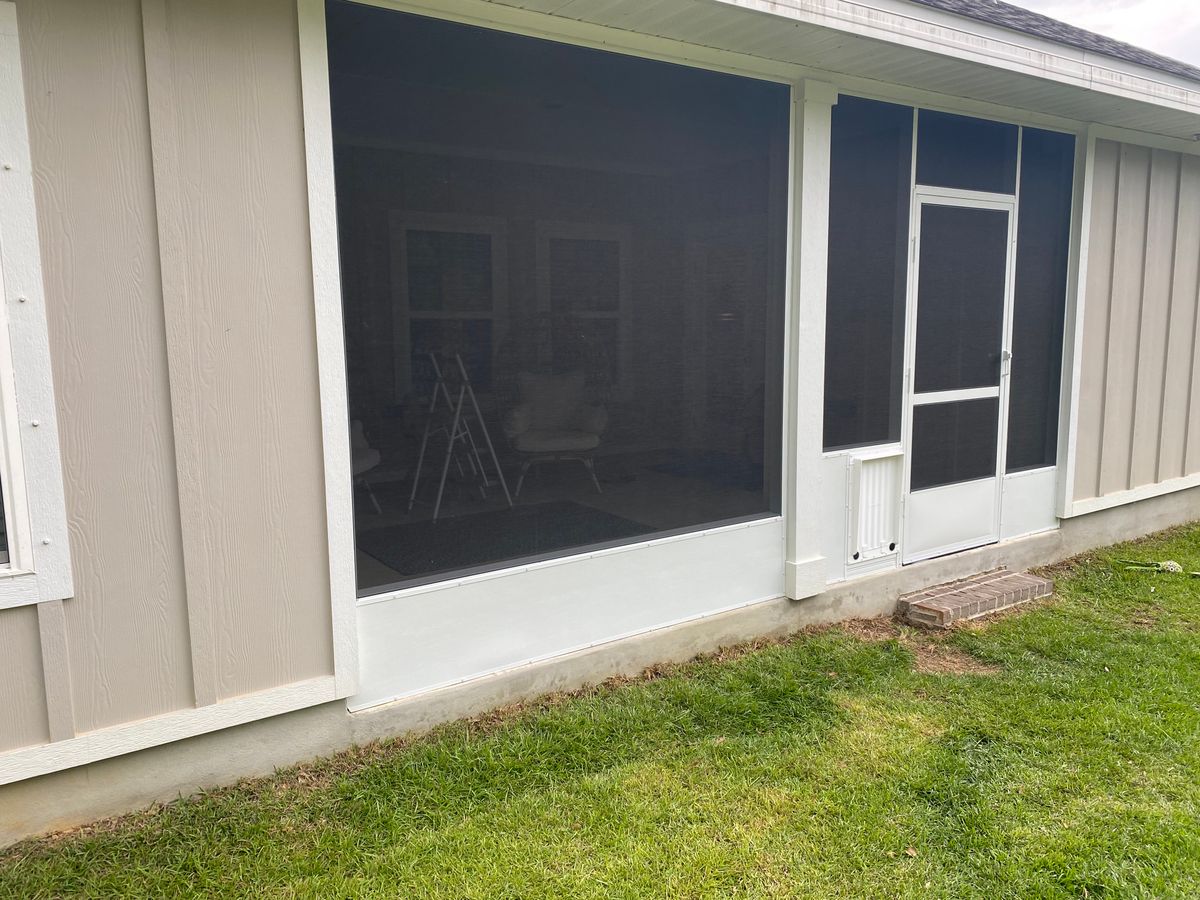 Screen Room Repairs for Precision Exterior Enterprises in Pensacola, FL