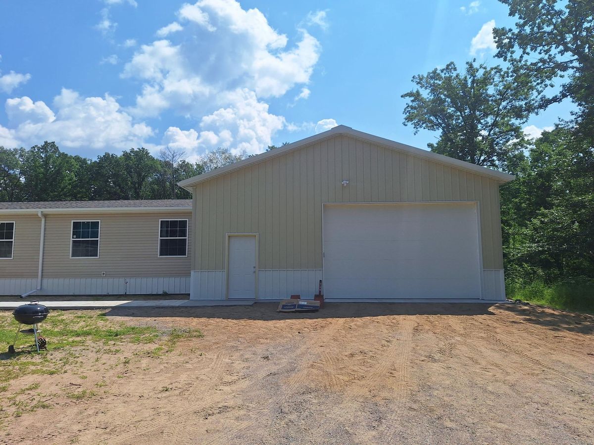 Post Frame Buildings for WEISS Construction LLC in Brainerd, Minnesota