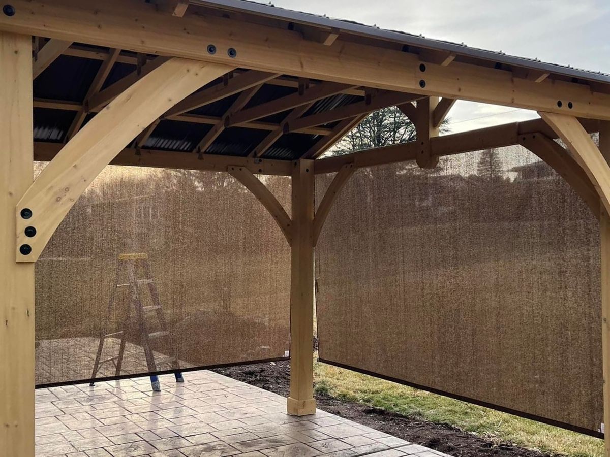 Gazebos and Pergolas for Jonathan A. Henne Property Services. in Hamburg, PA