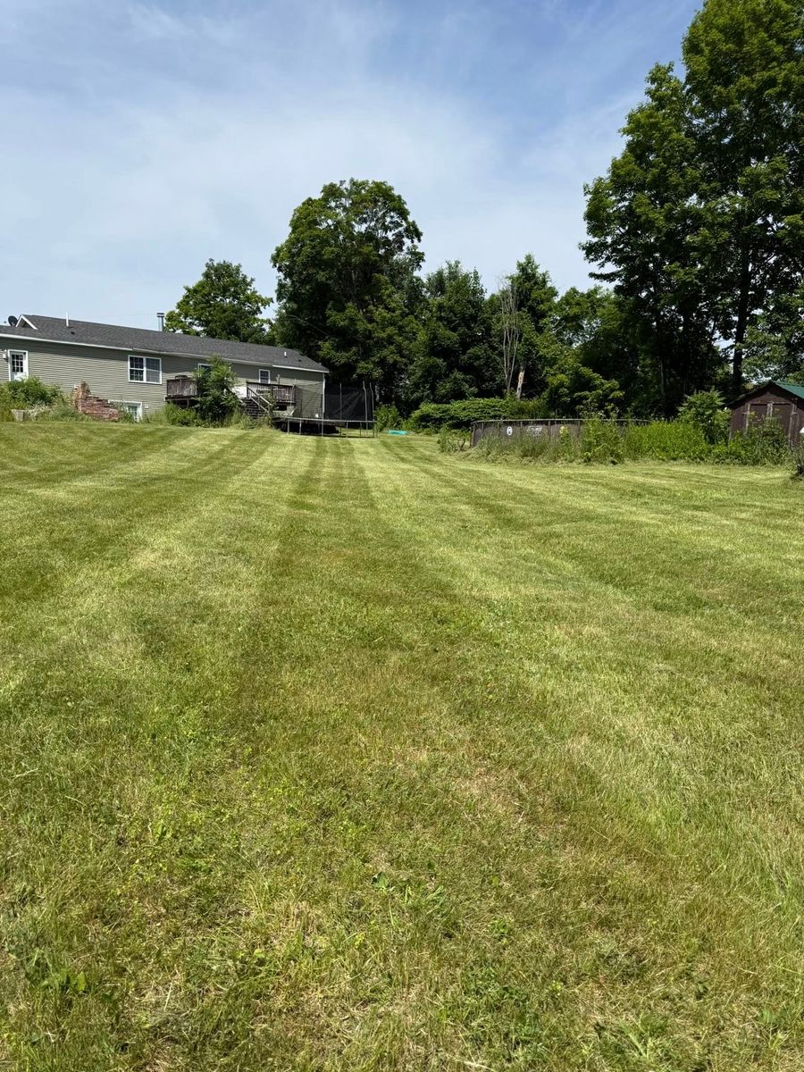 Mowing for CWB Lawn Care & Landscaping in Franklin County, ME