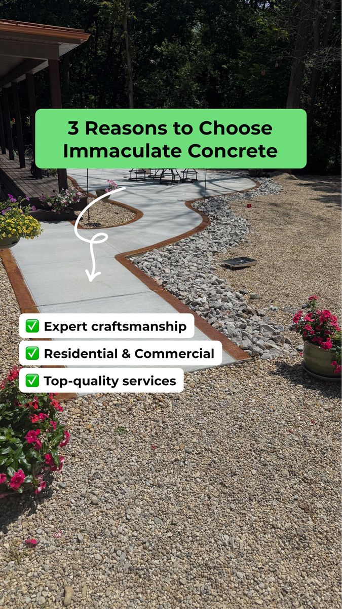 Additional Construction Services for Immaculate Concrete and Construction in Troy, IL
