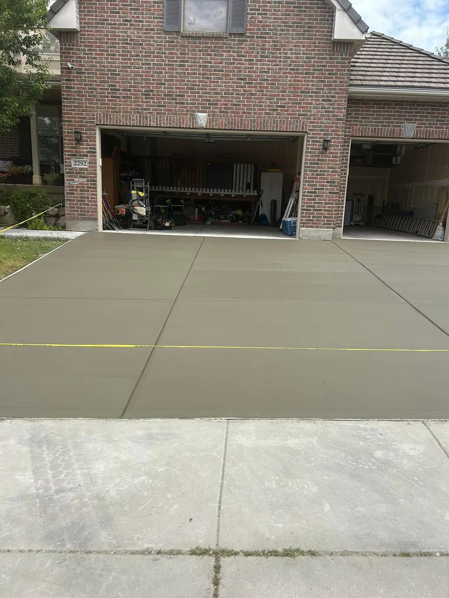 Сoncrete Installation for Hifo Construction in Spanish Fork, UT