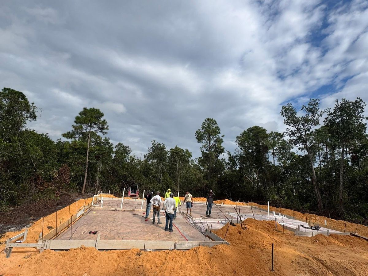 Site Preparation for All Phases Decorative Concrete in Sebring, FL