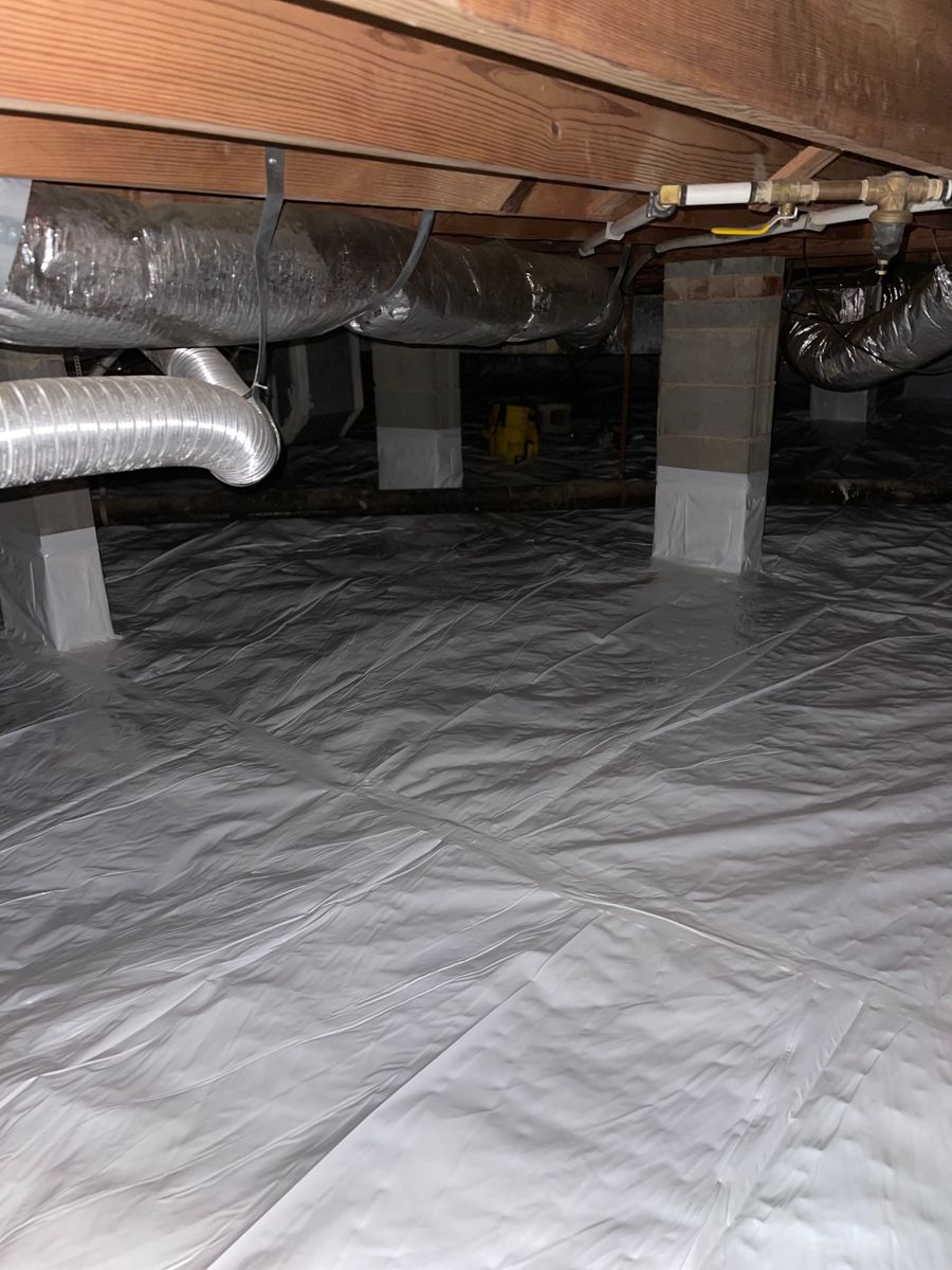 Crawlspace Dehumidifier Install & Repair for Vazquez Crawlspace Services LLC in Durham, NC