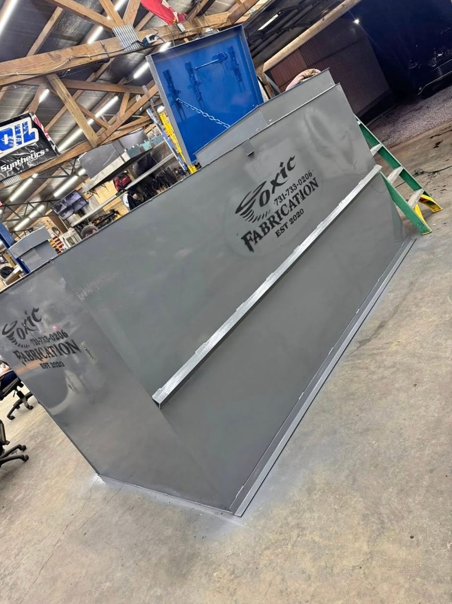 Storm shelter for Simmons land works in Sardis,, TN