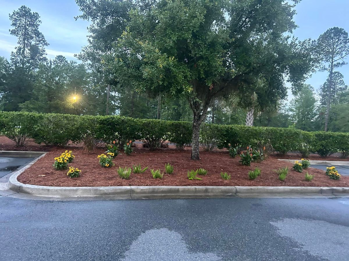 Mulch Installation for Golden Isles Greenery in Brunswick, GA