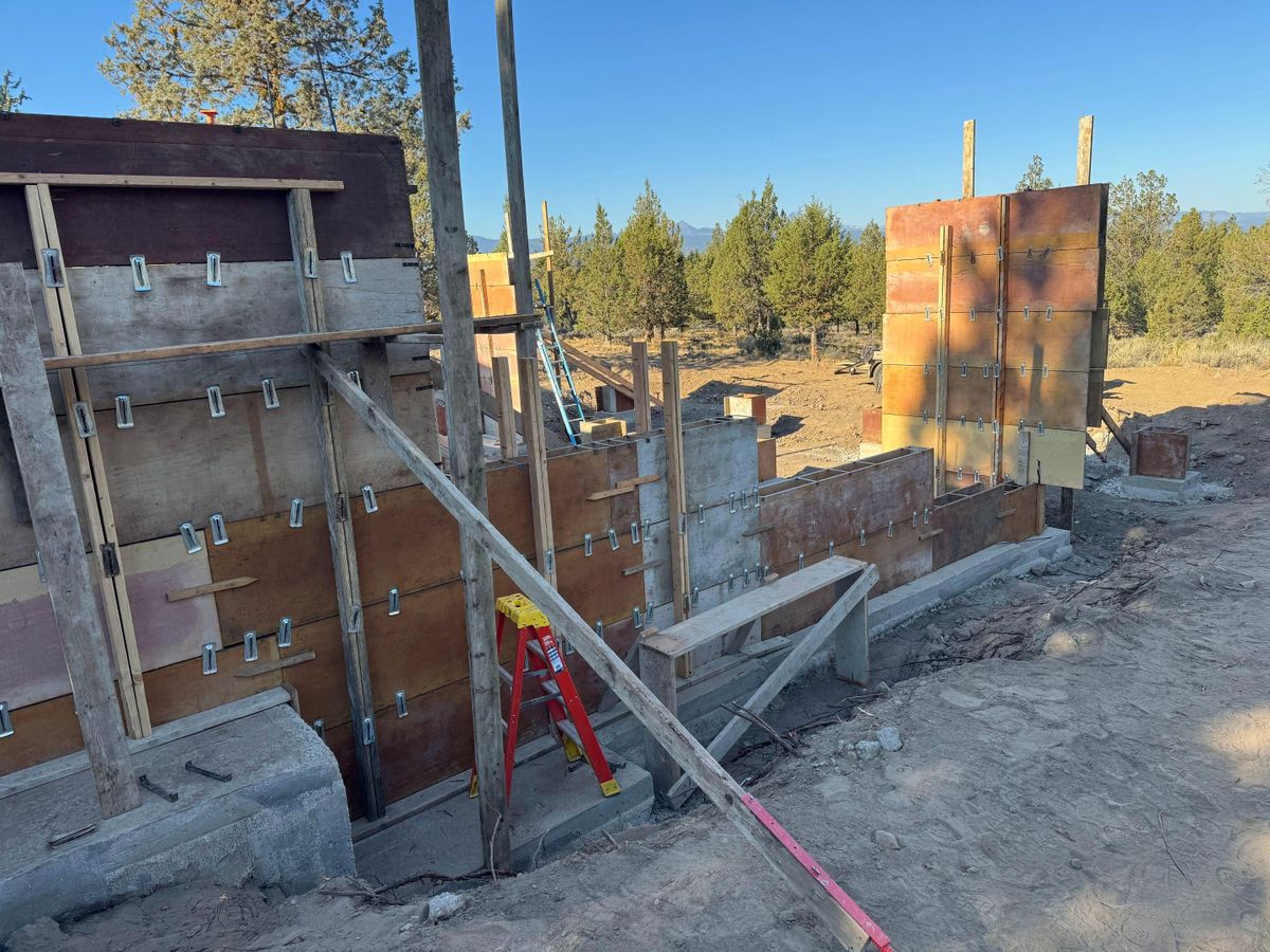Excavation for TJR Concrete and Construction in Bend, OR