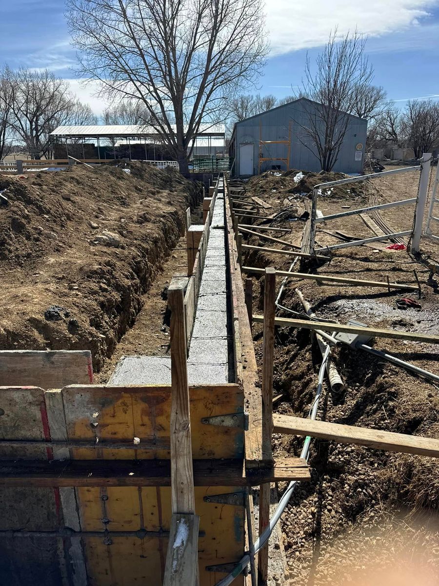 Stamped Concrete Installation for Dittus Construction in Loveland, CO